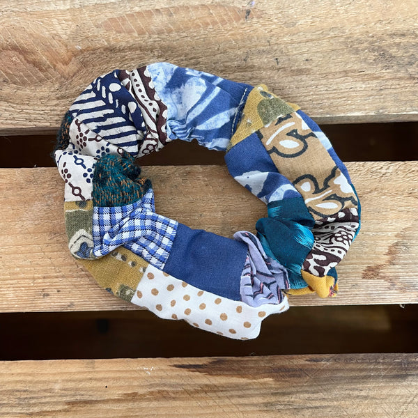 Patchwork Scrunchie - Beach Day