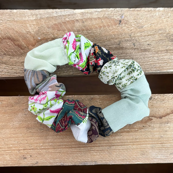 Patchwork Scrunchie - Spring Florals