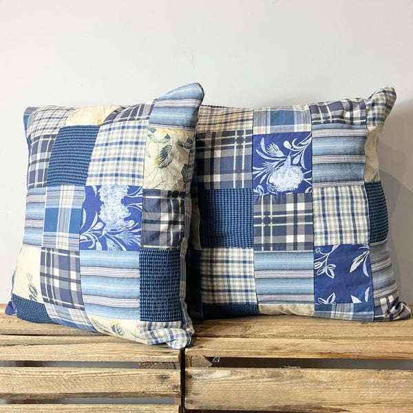 Made to Order: Large Patchwork Bed Cushions