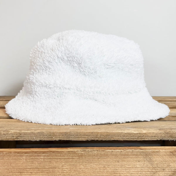 Reversible Bucket Hat - Fluffy Cocoa Paisley