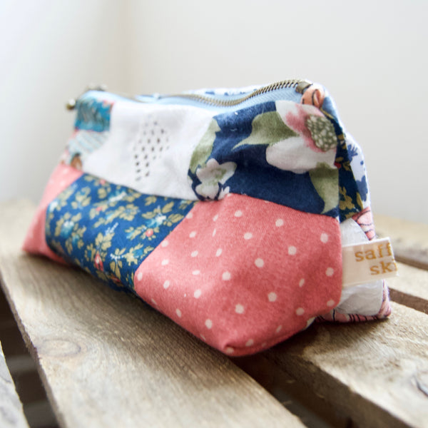 Made to Order: Patchwork Cosmetics Bag